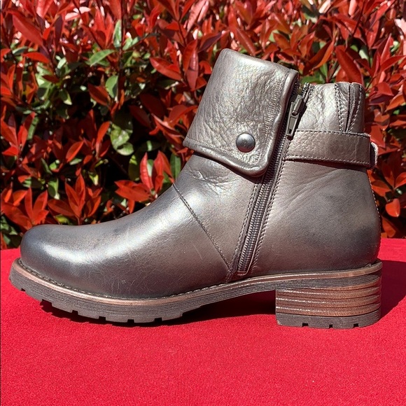 Jafa 492 Graphite Cuffed Ankle Boots Size 38 - Picture 3 of 10